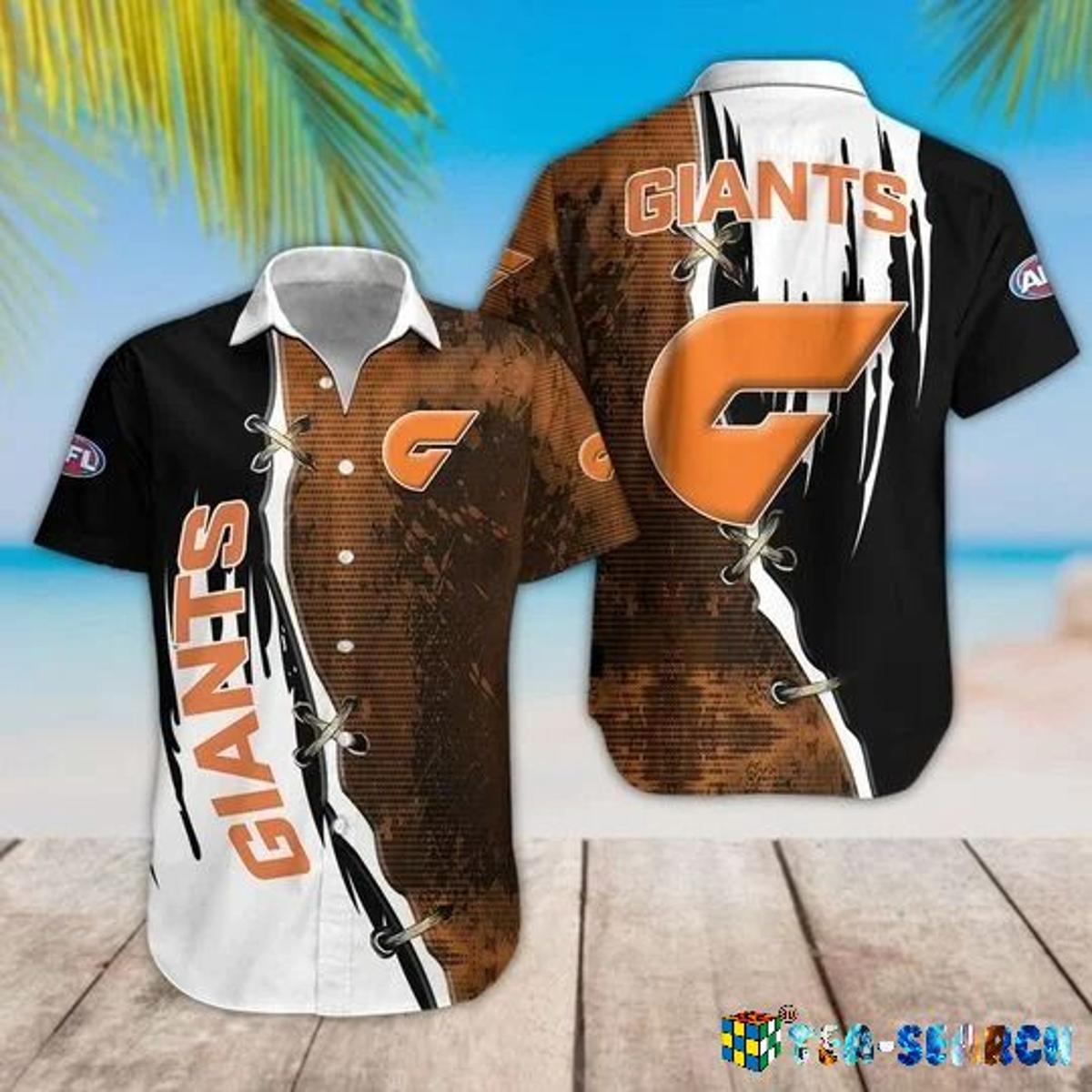 Afl Greater Western Sydney Giants Football Team Since 2010 Aloha Shirt Gift For Fans