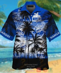 Afl North Melbourne Kangaroos Summer Beach Patterns Hawaiian Shirt For Men Women Fans