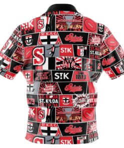 Afl St Kilda Saints Football Team Since 1873 Vintage Hawaiian Shirt Best Gift For Fans