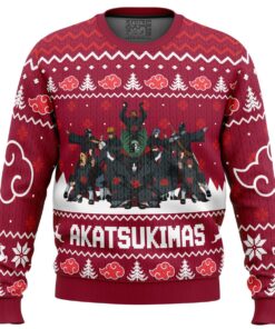 Akatsukimas Akatsuki Naruto Funny Christmas Sweater Best Xmas Outfit For Fans