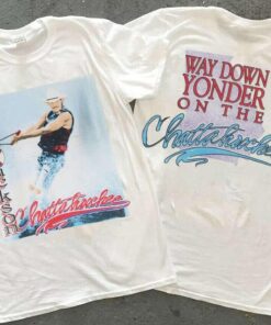 Alan Jackson Chattahoochee Graphic Vintage T-shirt Country Music Fans Gifts