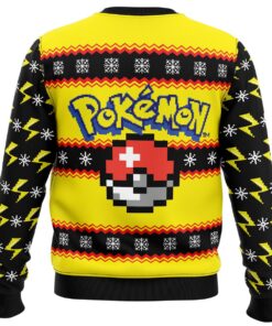 All I Want For Christmas Is Chu Pikachu Xmas Sweater Best Gift For Pokemon Fans 4