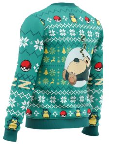 All Is Calm All Bright Snorlax Pokemon Best Ugly Christmas Sweater Gift Ideas For Fans 6