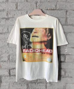 Radiohead Vintage T-shirt, Gift for Radiohead Fans