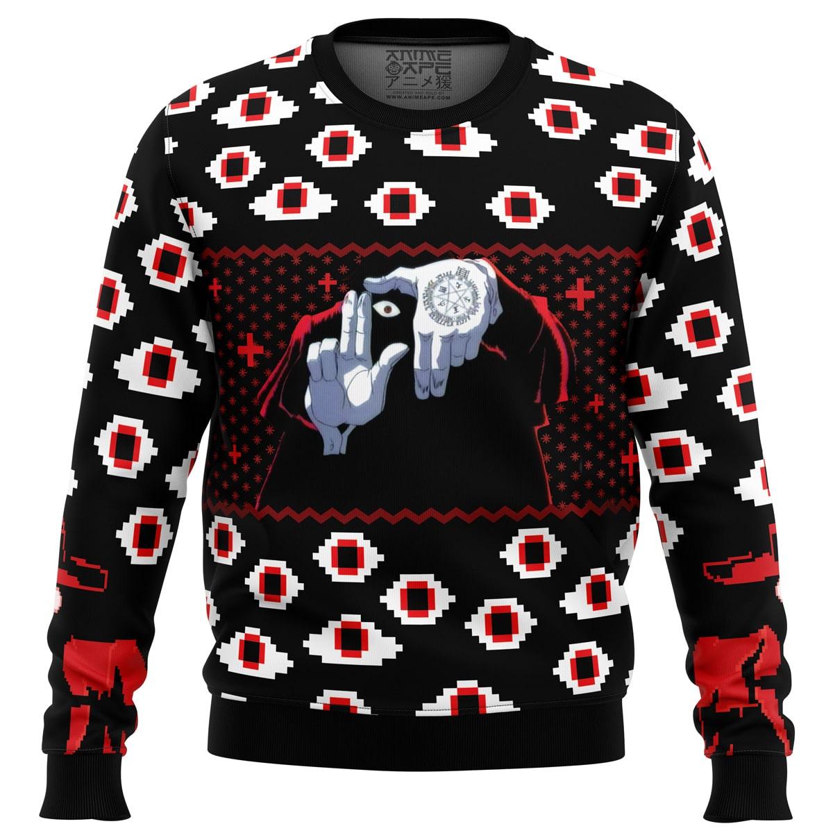 Jiraiya Naruto Best Ugly Christmas Sweaters