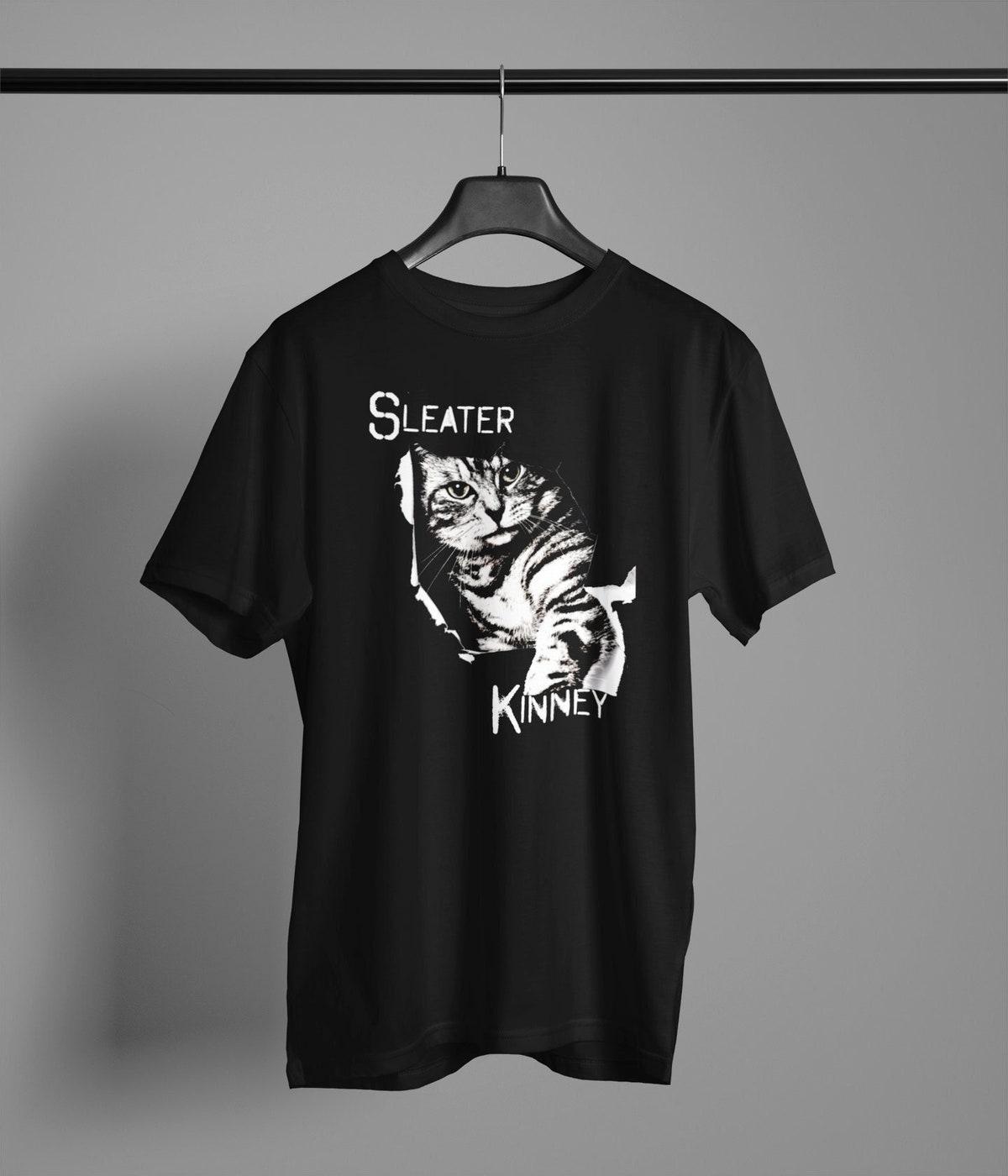 American Rock Band Sleater-kinney Kitten T-shirt Gift For Fans