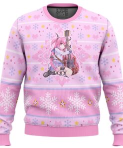 Angel Beats Yui Loves Guitar Ugly Xmas Sweater