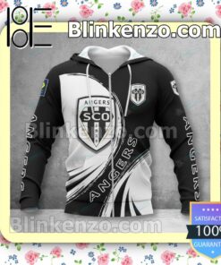 Angers Sco White Black Zip Hoodie Funny Gift For Fans