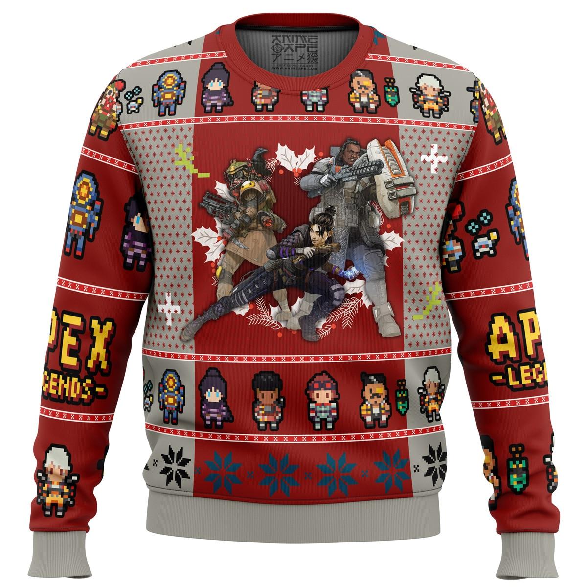 Borderlands V2 Christmas Sweater For Men And Women