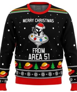 Area 51 Christmas Sweater Women