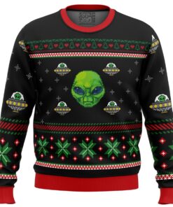 Area 51 Aliens Funny Christmas Sweaters