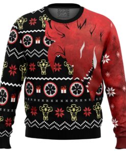 Asta Demon Black Clover Funny Christmas Sweaters 1