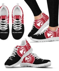 Atlanta Hawks Running Shoes Red Black