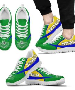 Australia Rugby Green Running Shoes Gift