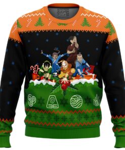 Avatar The Last Airbender Animated Series Ugly Christmas Sweater Best Gift For Fans