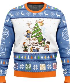 Avatar The Last Airbender Animated Series Ugly Christmas Sweater Best Gift For Fans