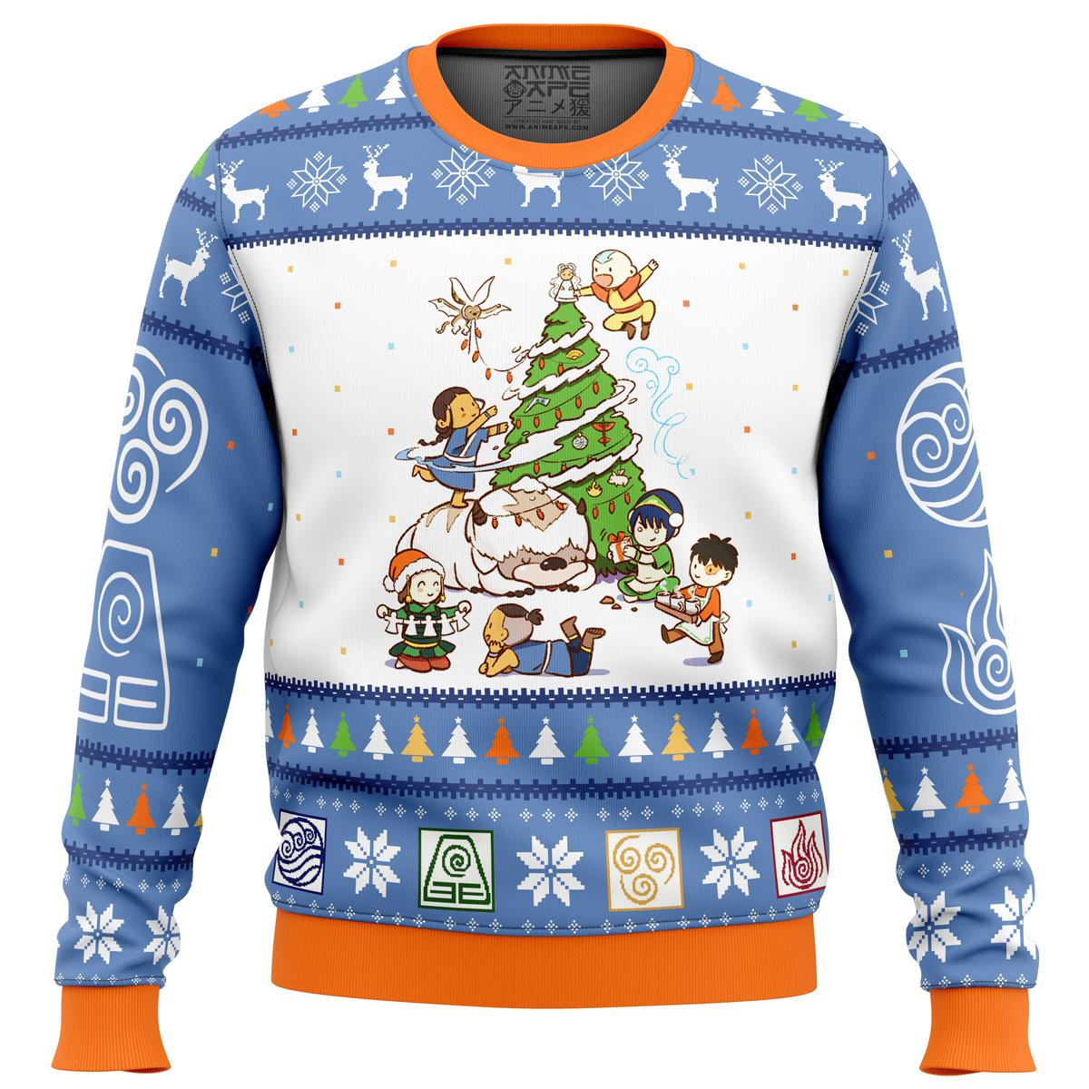 Chainsaw Man Christmas Style Ugly Christmas Sweater Gift For Manga Anime Fans