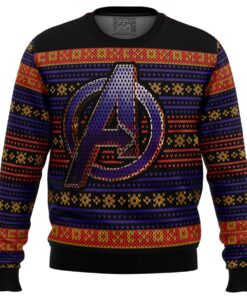 Avengers Logo Womens Ugly Christmas Sweater