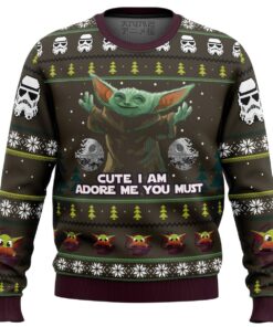 Star Wars Christmas Awakens Dark Red Ugly Christmas Sweater Best Xmas Gift For Fans