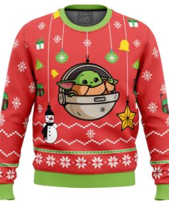 Baby Yoda Ugly Christmas Sweater Gift 1