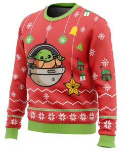 Baby Yoda Ugly Christmas Sweater Gift 2