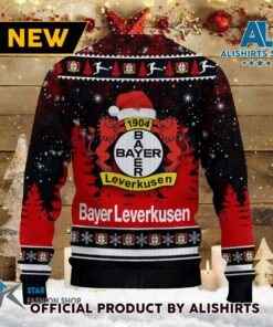 Bayer 04 Leverkusen Red Black Ugly Christmas Sweater For Fans 3