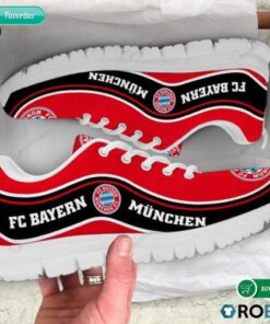 Bayern Munich Red Black Running Shoes For Fans