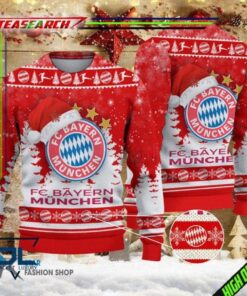 Bayern Munich Red 1900 Ugly Christmas Sweater For Men And Women