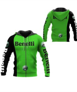 Benelli Green Zip Hoodie Gift