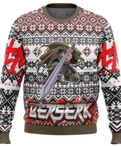 Berserk Character Guts Ugly Christmas Sweater Best Gift For Fans