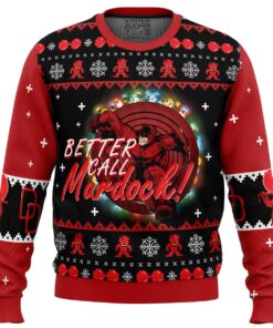 Better Call Murdock Daredevil Christmas Sweater 1