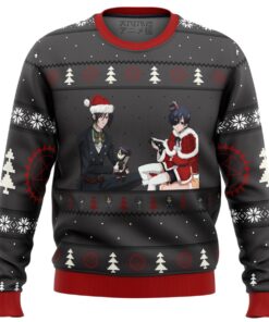 Black Butler Presents Christmas Sweater For Men And Women