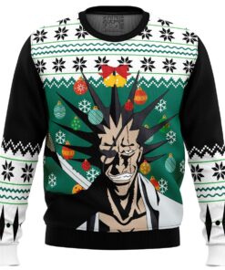 Bleach Pixel Art Style Ugly Christmas Sweater Best Holiday Gift For Manga Anime Fans