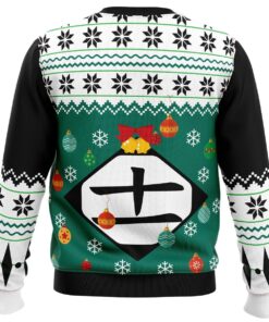 Bleach Charater Kenpachi Zaraki Xmas Style Ugly Christmas Sweater Gift For Manga Anime Fans