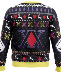 Bloodlust Hisoka Hunter X Hunter Ugly Xmas Sweater Best Gift For Manga Anime Fans 4