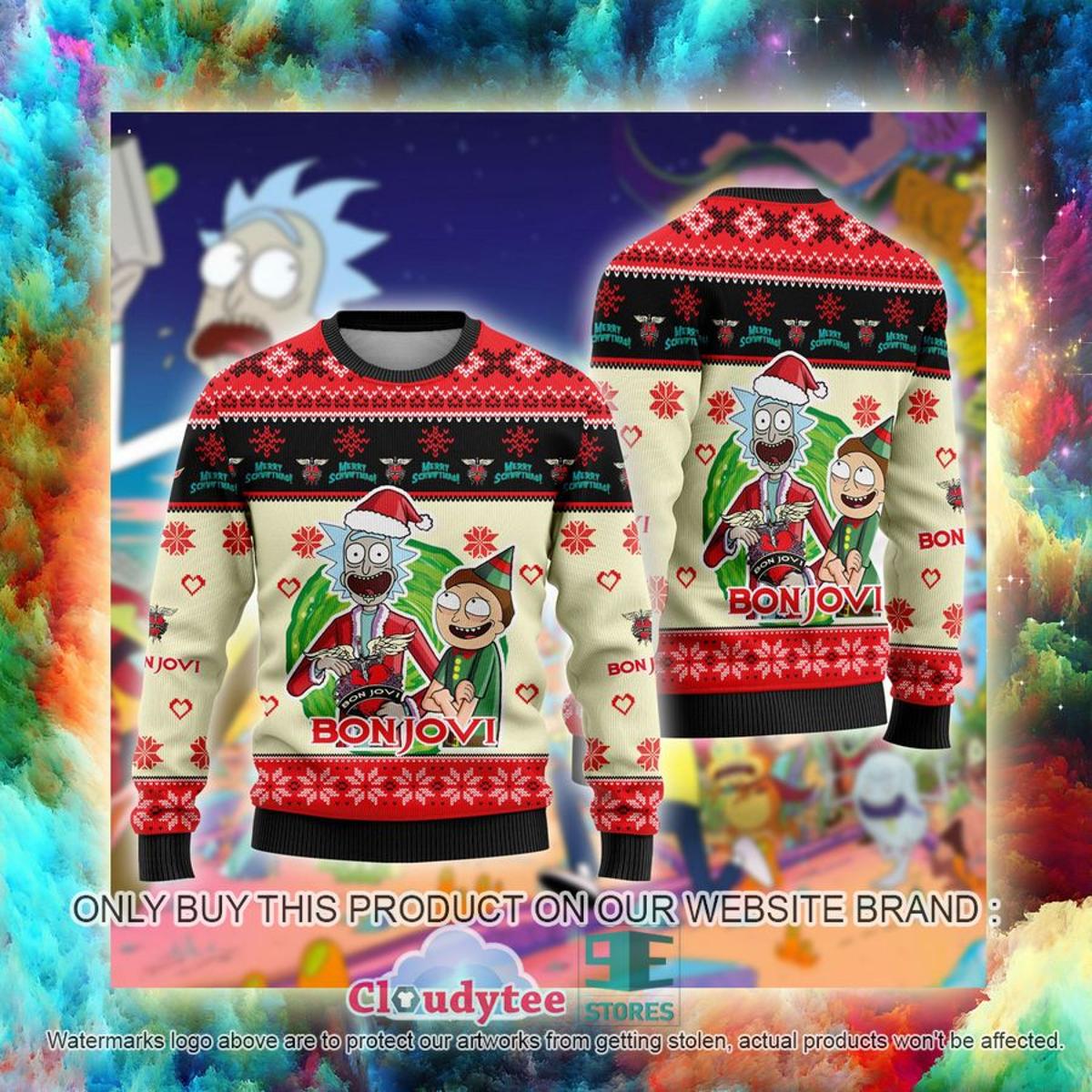 Grateful Dead Funny Ugly Christmas Sweater