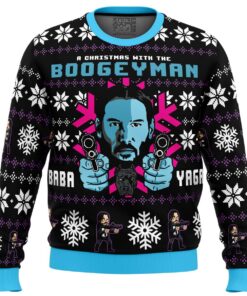 John Wick I’m Back Funny Ugly Christmas Sweater Xmas Outfit For Fans