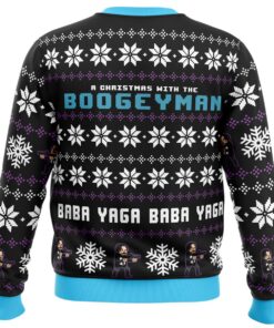 Boogeyman John Wick Baba Yaga Ugly Christmas Sweater Xmas Outfit For Fans