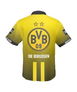 Borussia Dortmund Dark Yellow Special Design Aloha Shirt For Men Women Fans 3