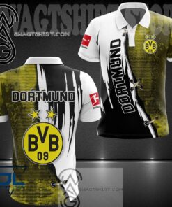 Borussia Dortmund Dark Yellow Special Design Aloha Shirt For Men Women Fans