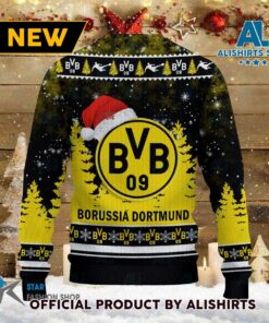 Borussia Dortmund Yellow Black Ugly Christmas Sweater Gift For Fans 3