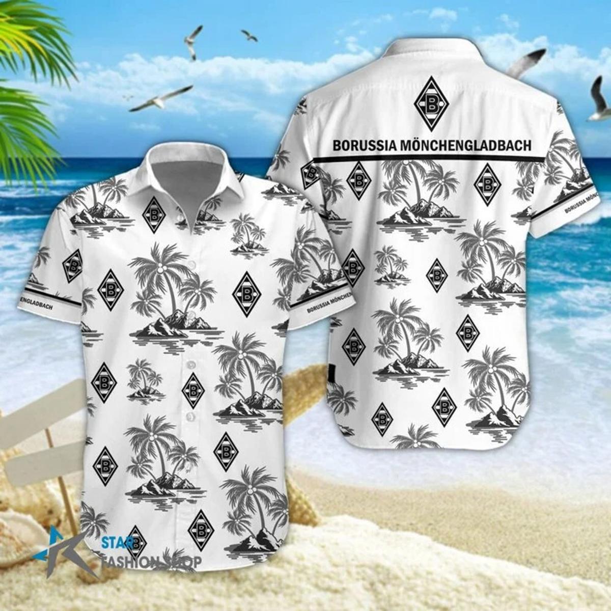 Eintracht Frankfurt White Red Coconut Islands Pattern Vintage Hawaiian Shirt Best Gift Ideas