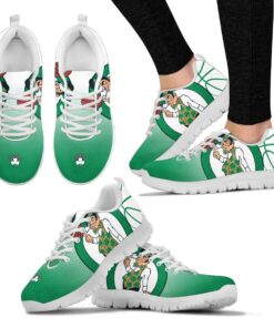 Boston Celtics Running Shoes Green White
