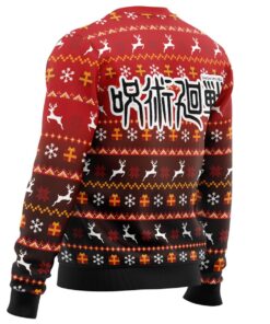 Bottons Symbol Jujutsu Kaisen Ugly Xmas Sweater 3