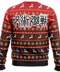 Bottons Symbol Jujutsu Kaisen Ugly Xmas Sweater 4