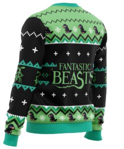 Bowtruckle Fantastic Beasts Xmas Sweater 3