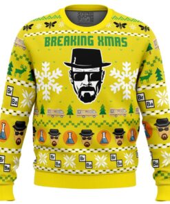 Breaking Xmas Breaking Bad Best Ugly Christmas Sweaters
