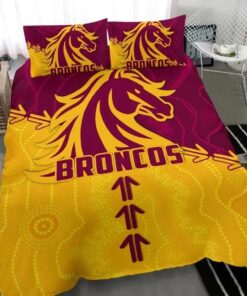 Brisbane Broncos Aboriginal Doona Cover