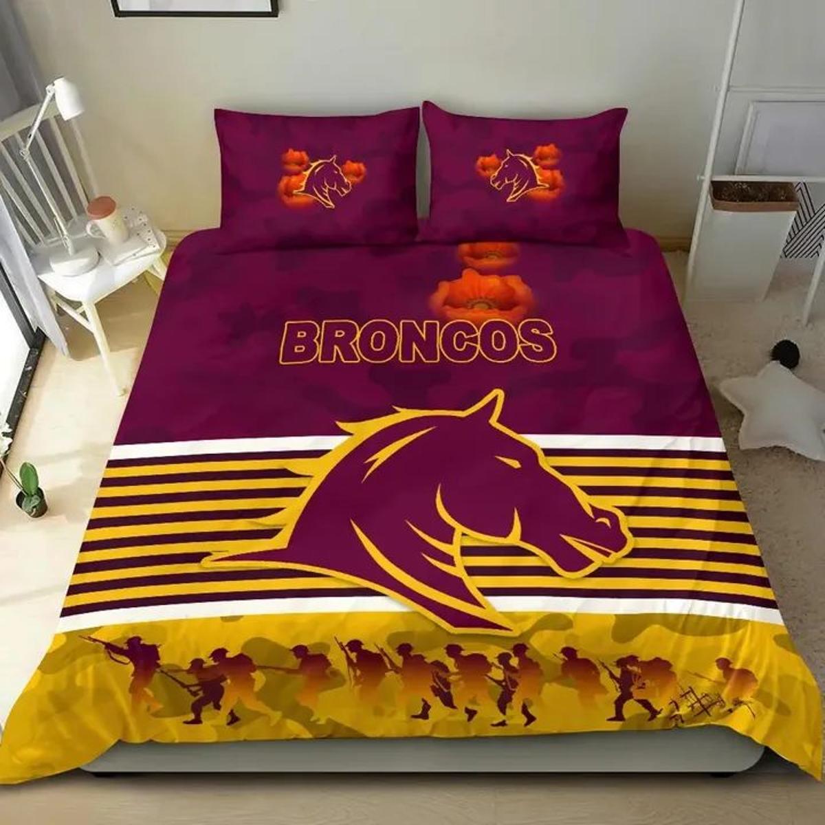 Brisbane Broncos Aboriginal Doona Cover