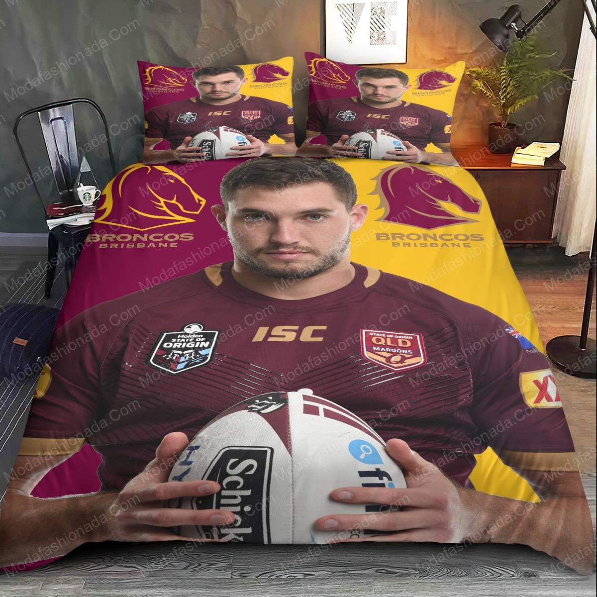 Brisbane Broncos Corey Oates Doona Cover Funny Gift For Fans